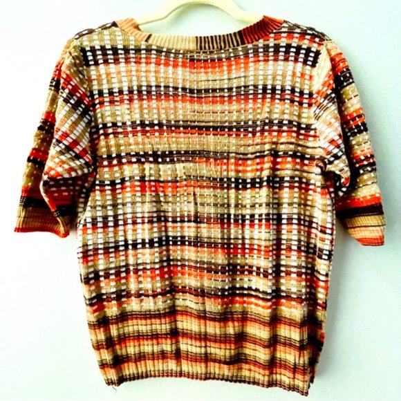 EUC | Worthington Cropped Button Down Lightweight Sweater | Size Large - Picture 5 of 9